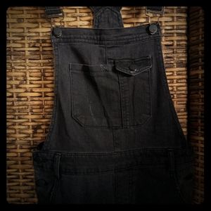 RSQ distressed overalls